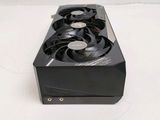 a picture of a black computer case with two fan ' s