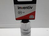 an image of a silver socket with a red and white tag on it