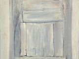 une image représentant un tableau montrant une fenêtre carrée avec un encadrement blanc