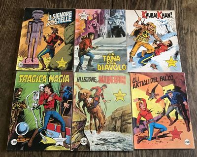 6 petits formats Collection italienne Il Piccolo Ranger