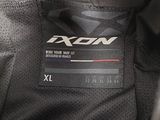 an image of a close up of a motorcycle jacket with a name tag on it