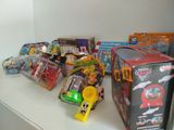 a lot of toys on the counter in the room