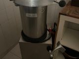 a machine that is sitting in the corner of a room