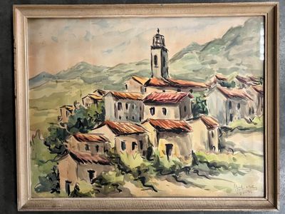 ECOLE TOULONNAISE Vue de village