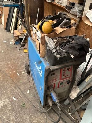 an image of a pile of junk in a garage