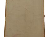 an old piece of paper with a piece of paper sticking out of it