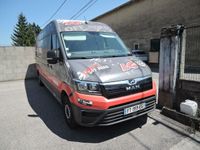 MAN TGE 2.0 140ch 3T5 gris et rouge surélevée rallongée tôlé… (photo 3)