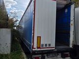 a truck that is parked on the side of the road