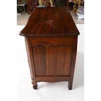 COMMODE LOUIS XV en acajou massif à façade légèrement galbée… (photo 3)