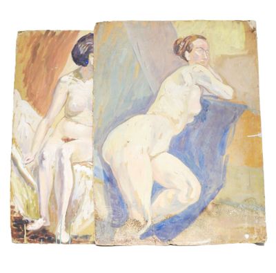 École du XXe siècle. Nus féminins. - Photo 1