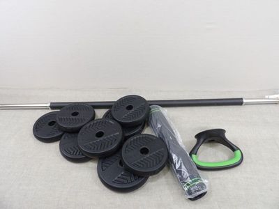 a lot of different items that are on the floor
