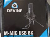 the box of the microphone is open and ready to be used