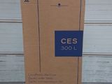 a cardboard box that is sitting on a pallet