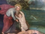 an image of a painting of a man kneeling over a naked woman