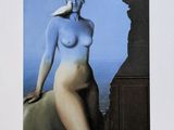 an image of a painting of a woman with a bird on her shoulder