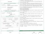 a close up of a document with a barcode on it