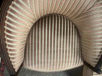 Paire de fauteuils gondoles de style Art déco. (photo 5)