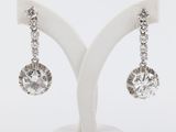 an image of a pair of diamond earrings on a stand