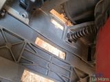 a close up view of the front bumper of a vehicle