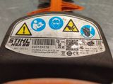 a close up of a sticker on the back of a motorcycle