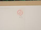 a picture of a piece of paper with a stamp on it