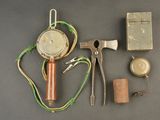 many tools that are laying out on the table