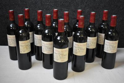 4x Vieux Château des Rochers, Montagne Saint-Emilion, 2005