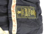 a close up of a label on a jacket