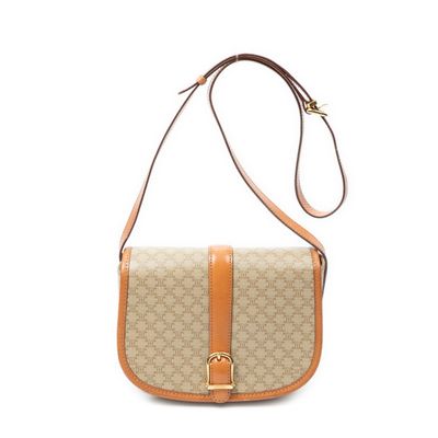guccissi beige and tan cross body bag