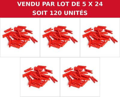 vendu par lot de 5 x 24 soft, soit 120 unités