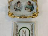 a small box with a picture of two people on it