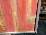 a picture of a picture of a painting on a table