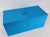 the blue box is open and ready to be opened