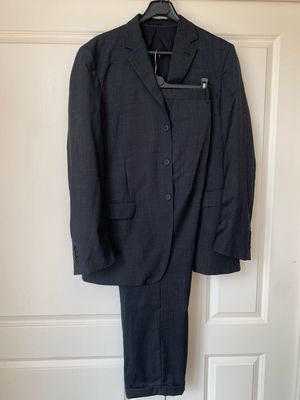 Expédition obligatoire - Costume gris Calvin Klein en laine …