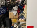 a room with a lot of clutter in it