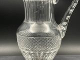 an image of a glass pitcher on a table