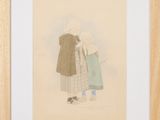 an image of a drawing of two women standing next to each other