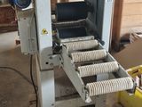 a picture of a machine that is in a garage