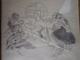 une image d'un dessin d'un homme et d'une femme