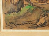a picture of a picture of a painting on the wall
