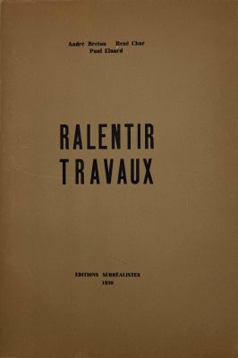 la couverture d'un livre intitulé « Ralentissements dus aux travaux »