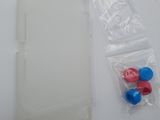 a picture of a plastic case with two blue and red pills