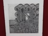 an image of a black and white drawing of a machine