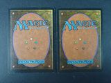 two magic the gathering deck protectors