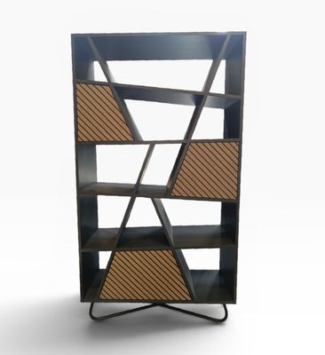 a close up of a book shelf with books on top of it