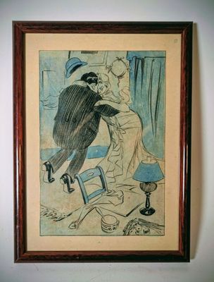 Henri de TOULOUSE-LAUTREC, dans le goût de.