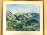 a picture of a painting on the wall of a house