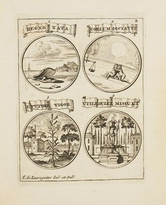 un vieux livre contenant quatre illustrations différentes représentant un homme et une femme