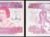 deux images différentes d'une femme figurant sur un billet d'un dollar