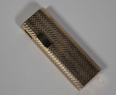 BRIQUET ELECTRONIQUE SAROME en métal de forme rectangulaire …